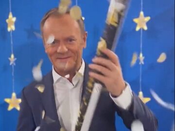 Lider Platformy Obywatelskiej Donald Tusk opublikował nagranie z noworocznymi życzeniami.