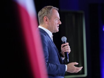 Lider PO, były premier Donald Tusk