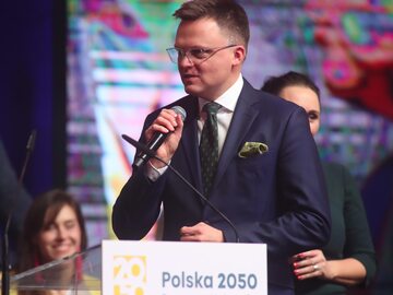 Lider Polski 2050 Szymon Hołownia