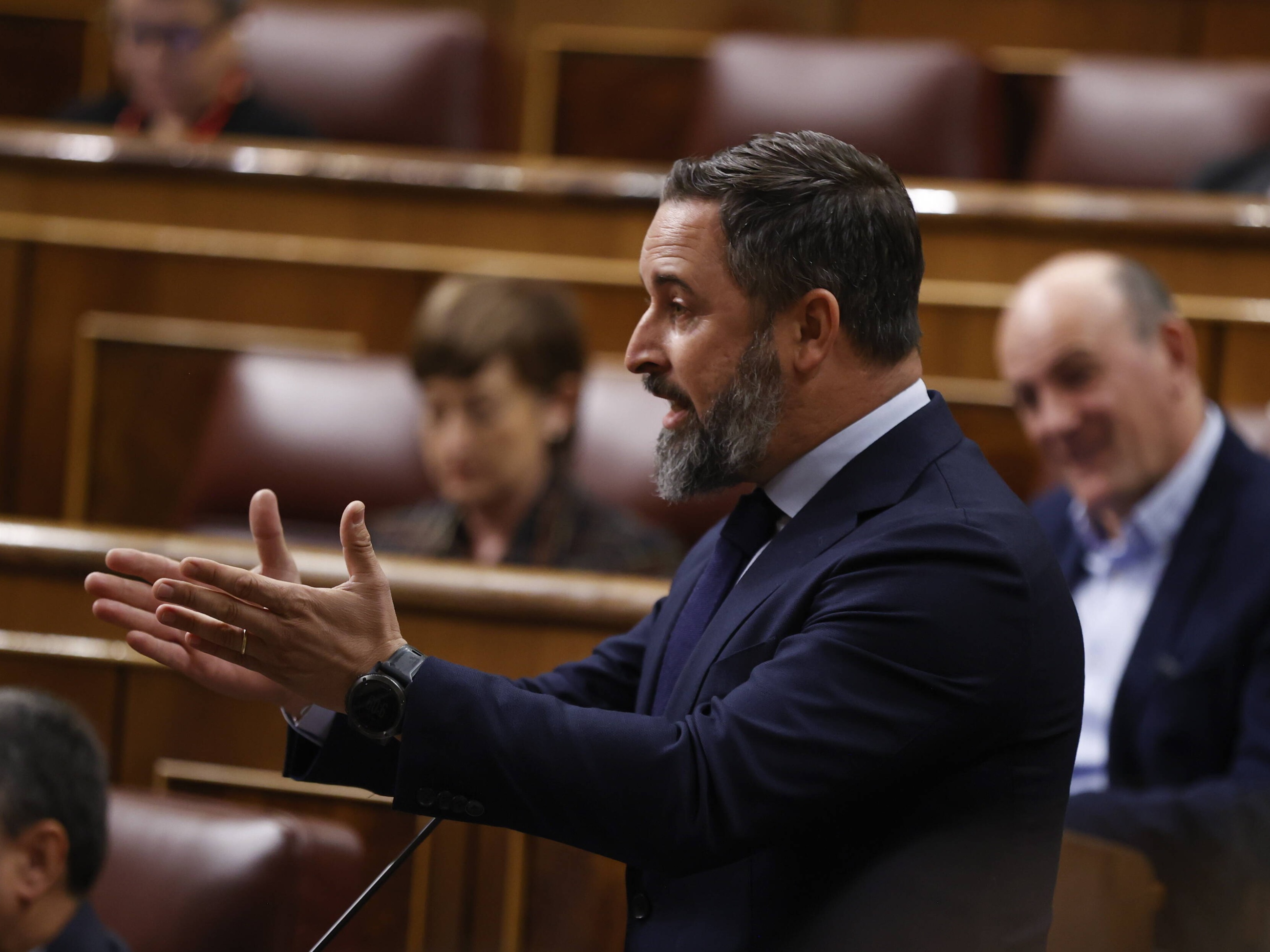 Lider partii VOX Santiago Abascal