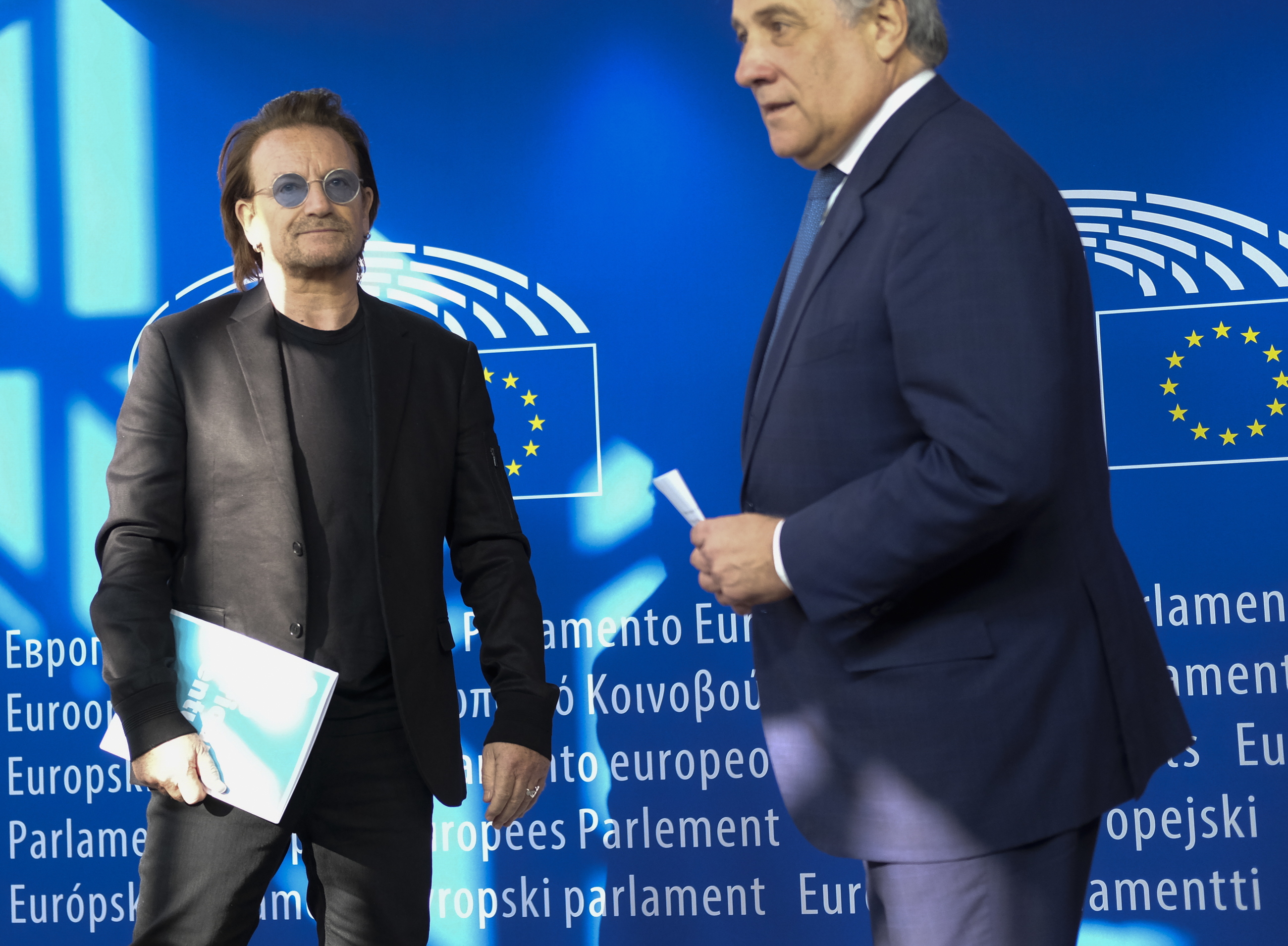 Bono i  Antonio Tajani