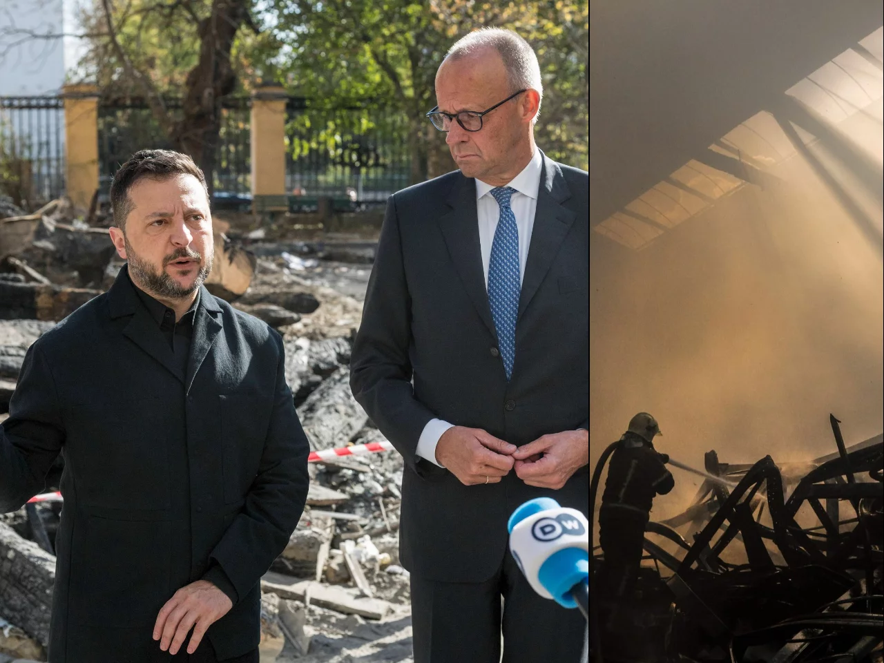 W. Zełenski i F. Merz w Kijowie