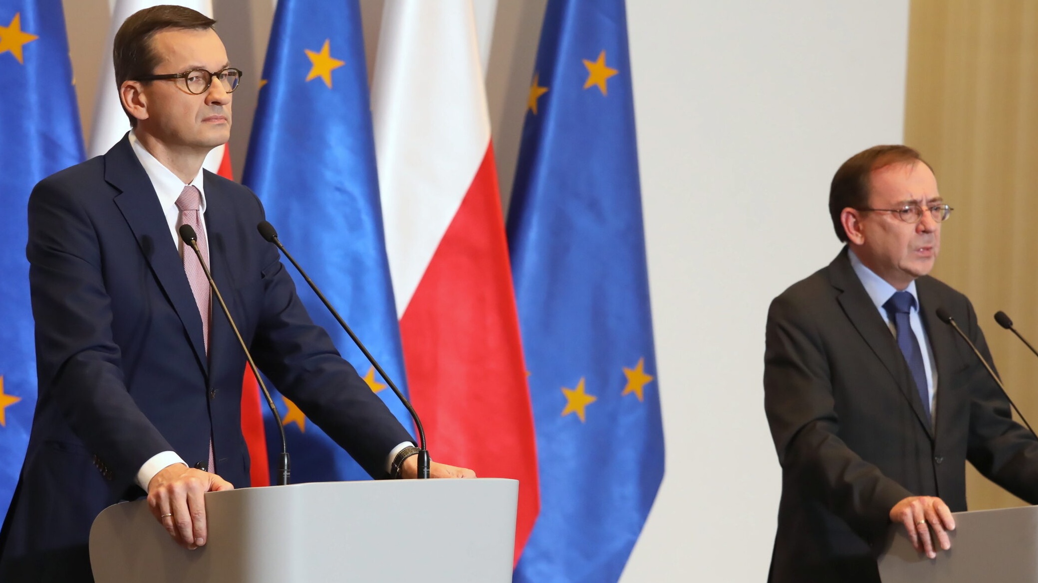 Mateusz Morawiecki i Mariusz Kamiński