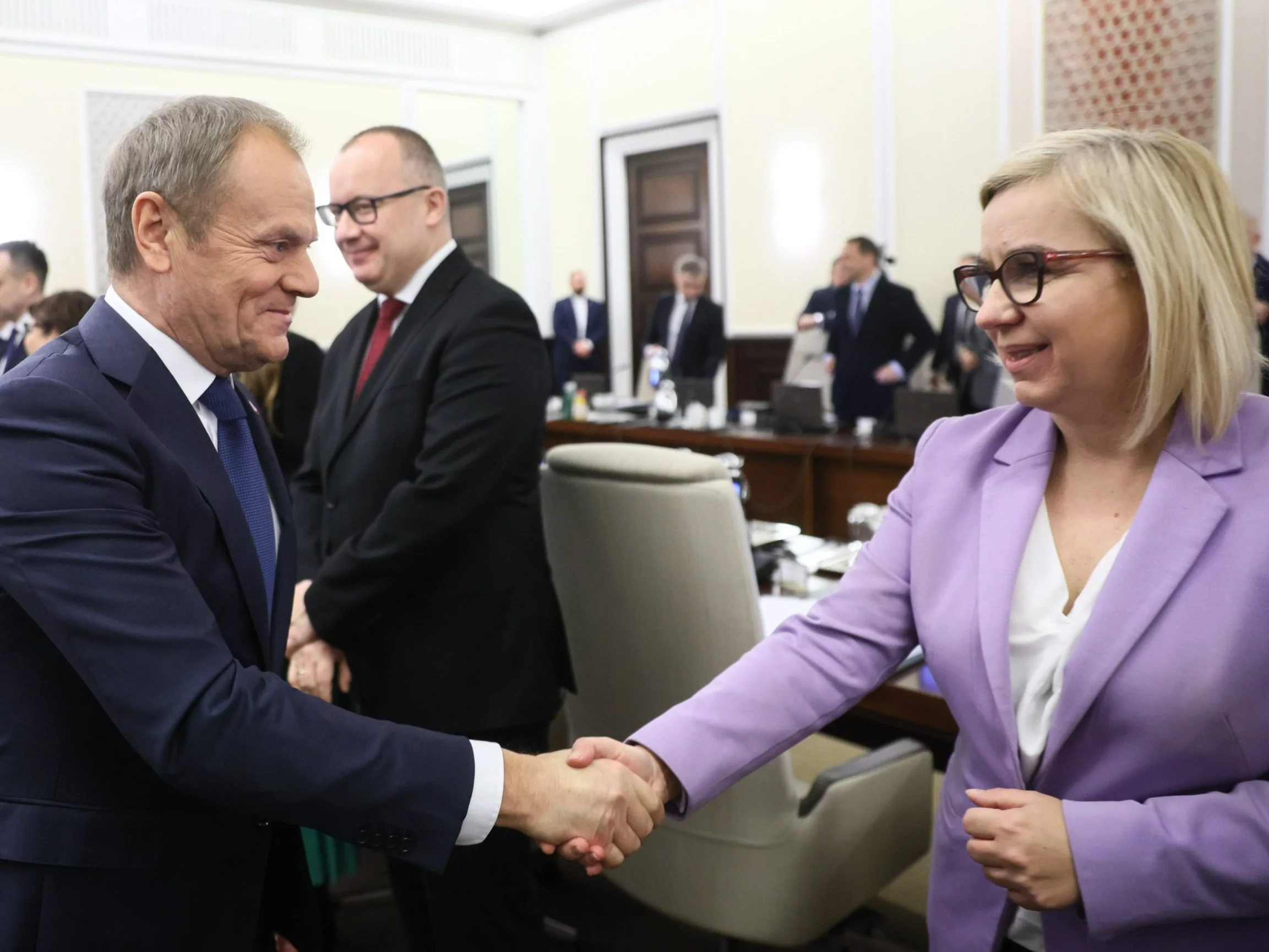 Donald Tusk, Paulina Hennig-Kloska