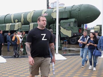 Litera "Z" stała się symbolem rosyjskiej inwazji na Ukrainie
