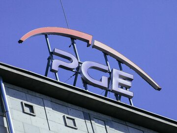 Logo PGE, zdjęcie ilustracyjne