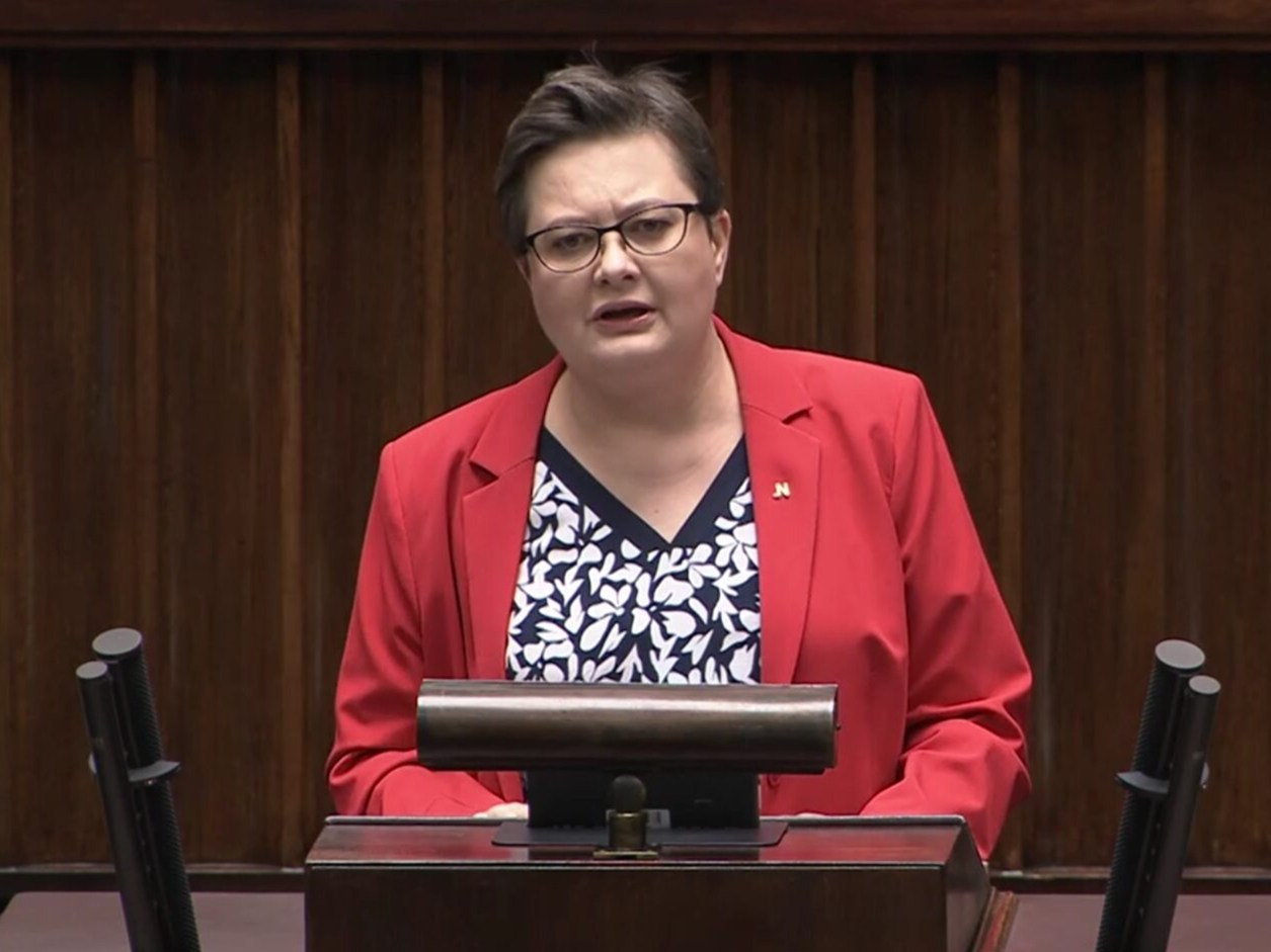Posłanka KO Katarzyna Lubnauer