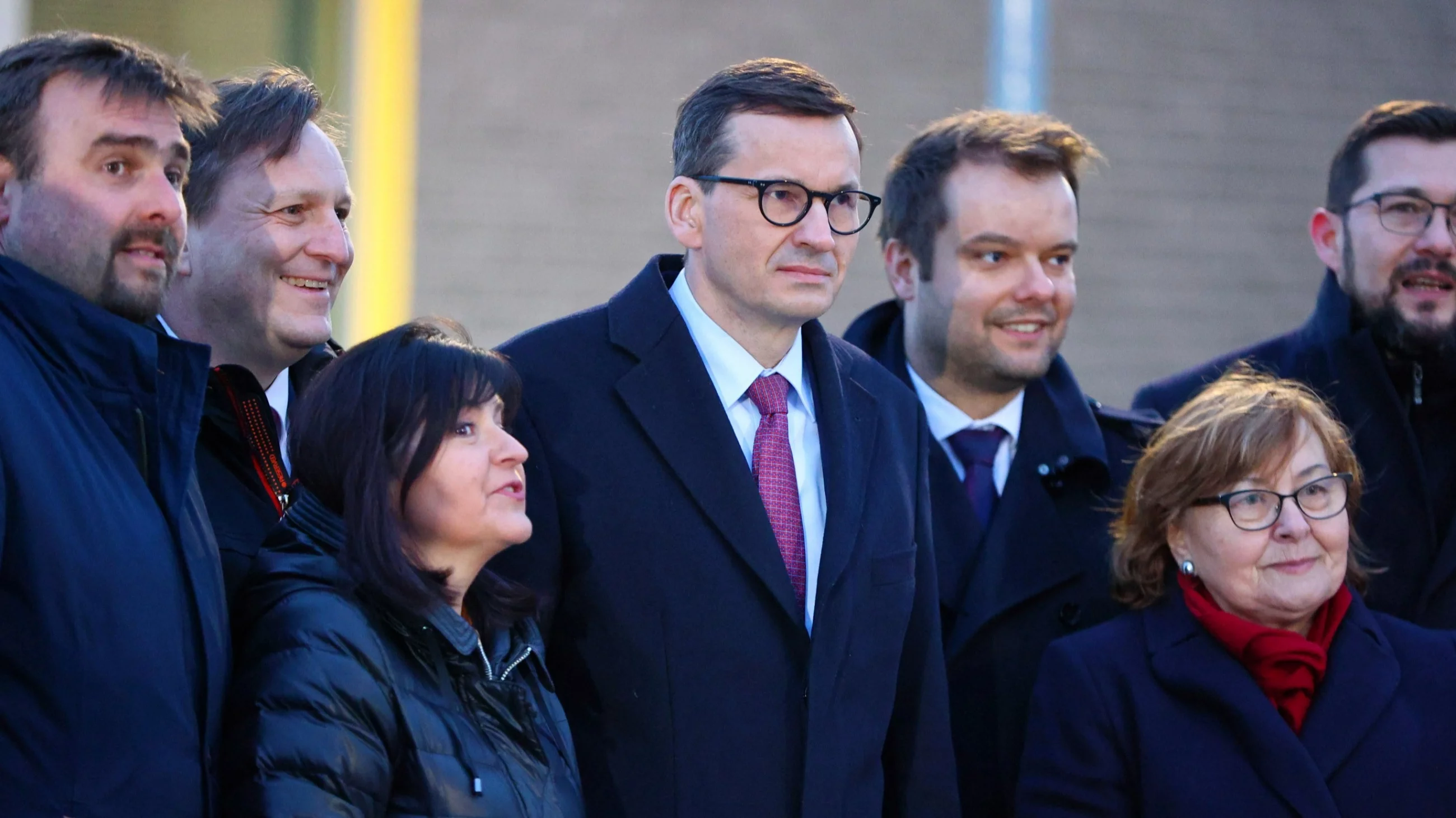 Mateusz Morawiecki i Rafał Bochenek