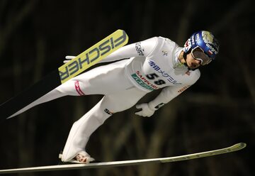 Maciej Kot podczas zawodów w Sapporo