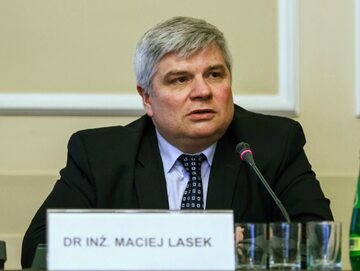 Maciej Lasek (KO), wiceminister funduszy i polityki regionalnej, pełnomocnik premiera ds. CPK