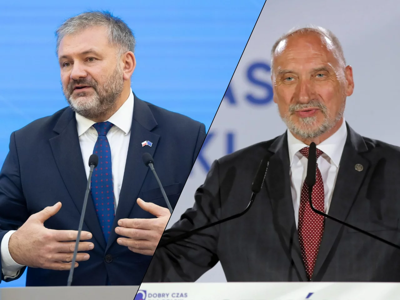 Waldemar Żurek i Antoni Macierewicz