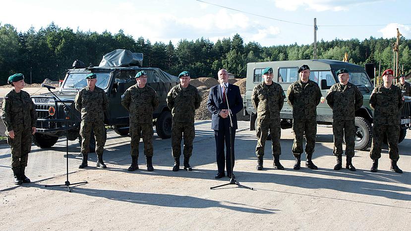 Szef MON Antoni Macierewicz w Białymstoku