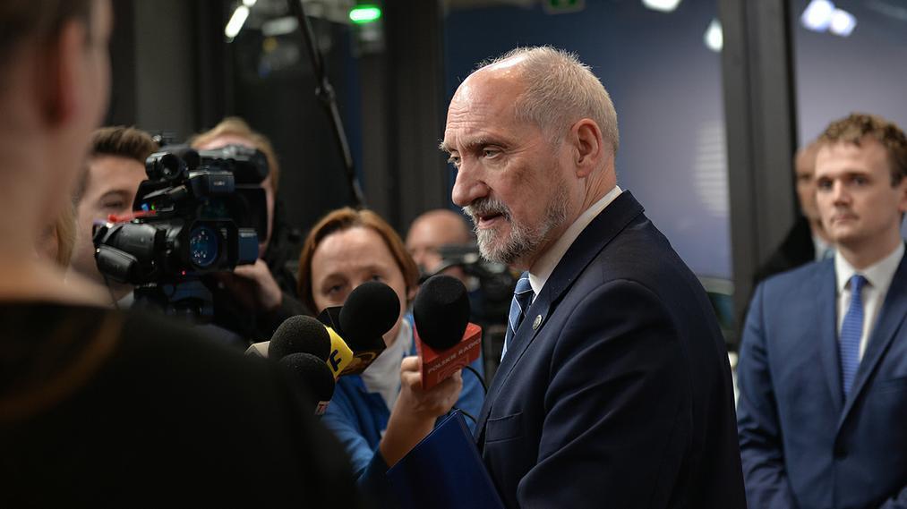 Szef MON Antoni Macierewicz