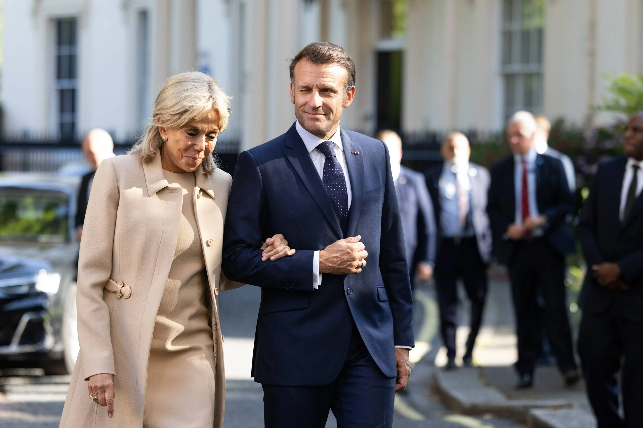 Wizyta Emmanuela Macrona i Brigitte Macron w Wielkiej Brytanii