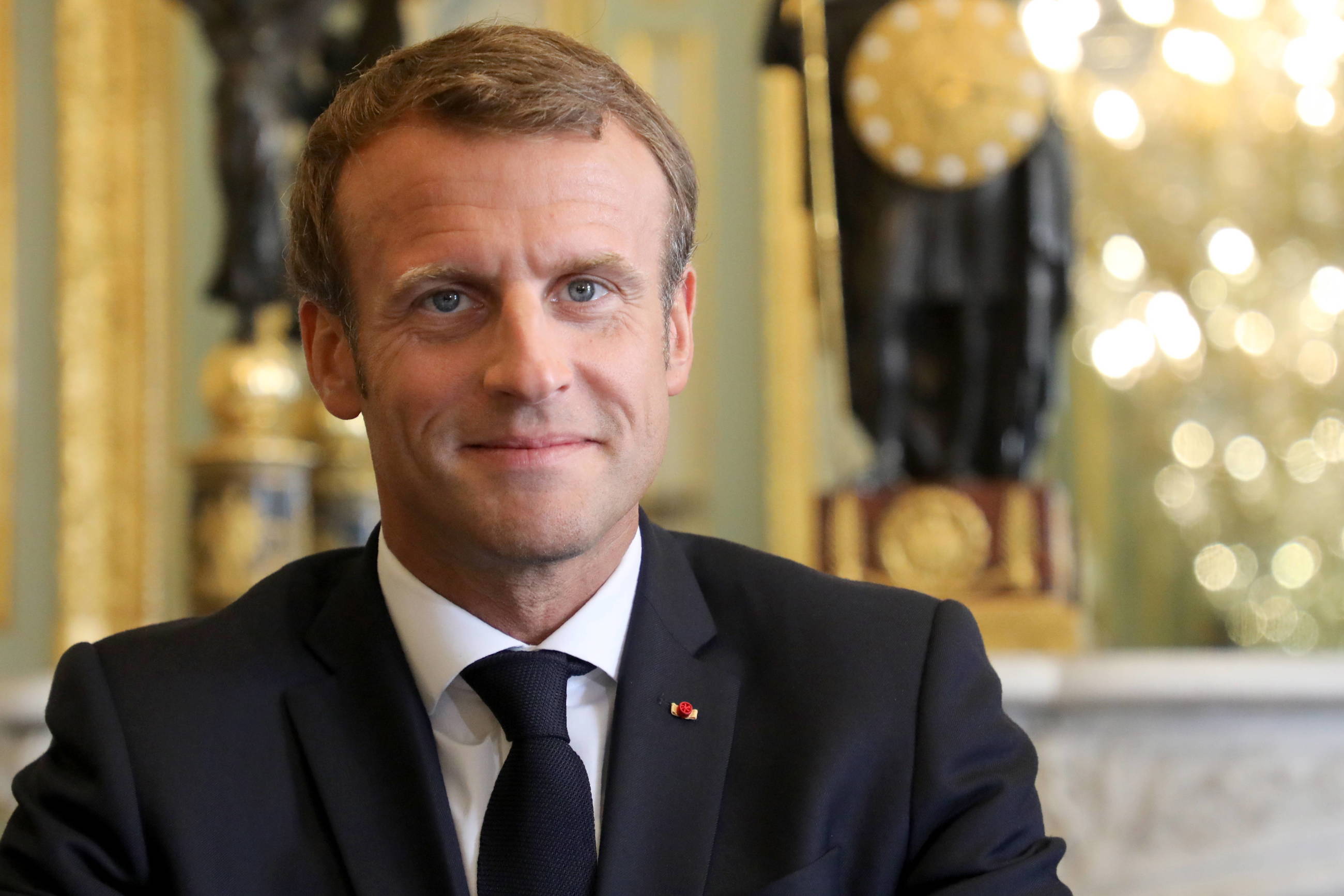 Prezydent Francji Emmanuel Macron