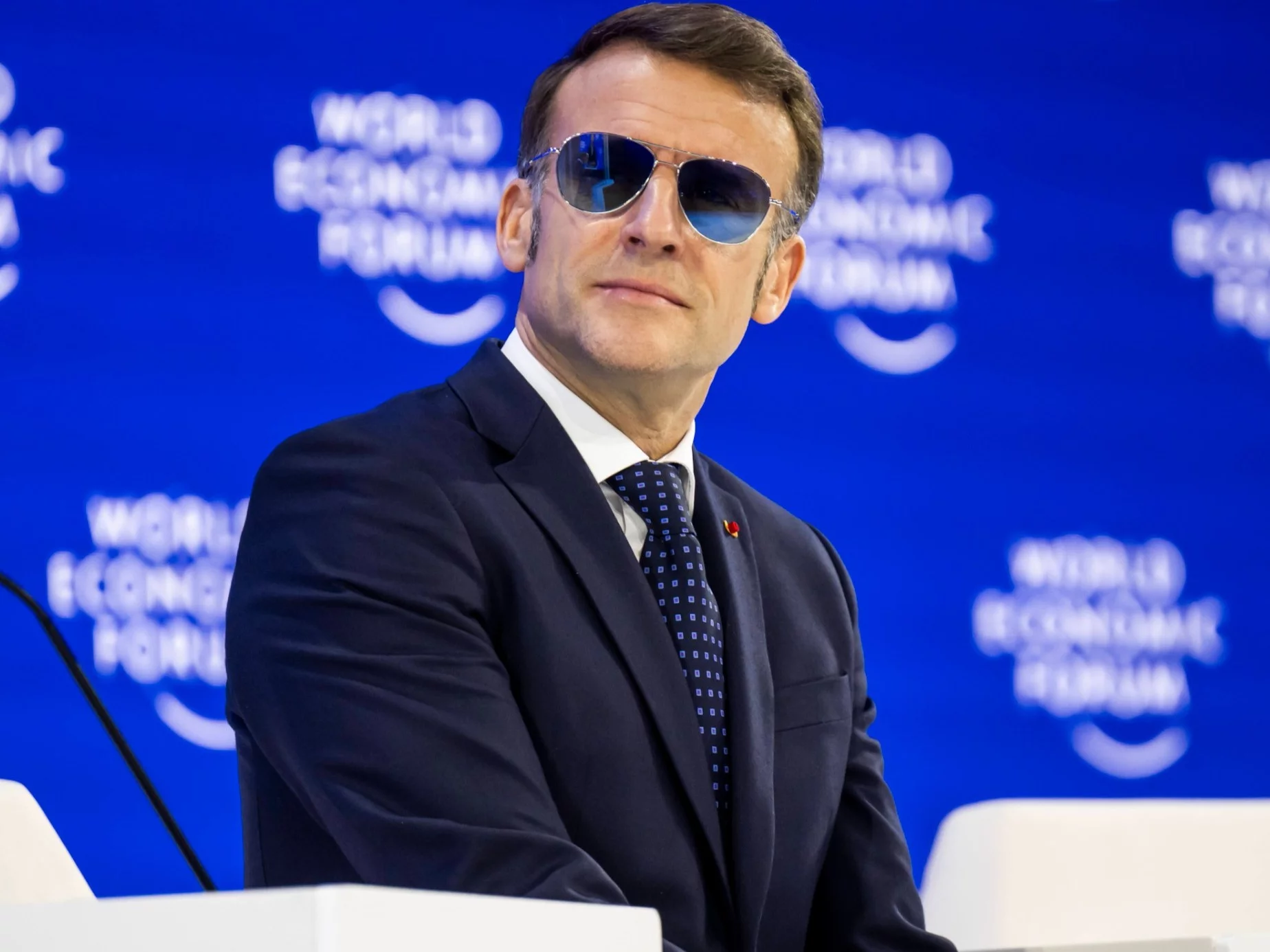 Prezydent Francji Emmanuel Macron