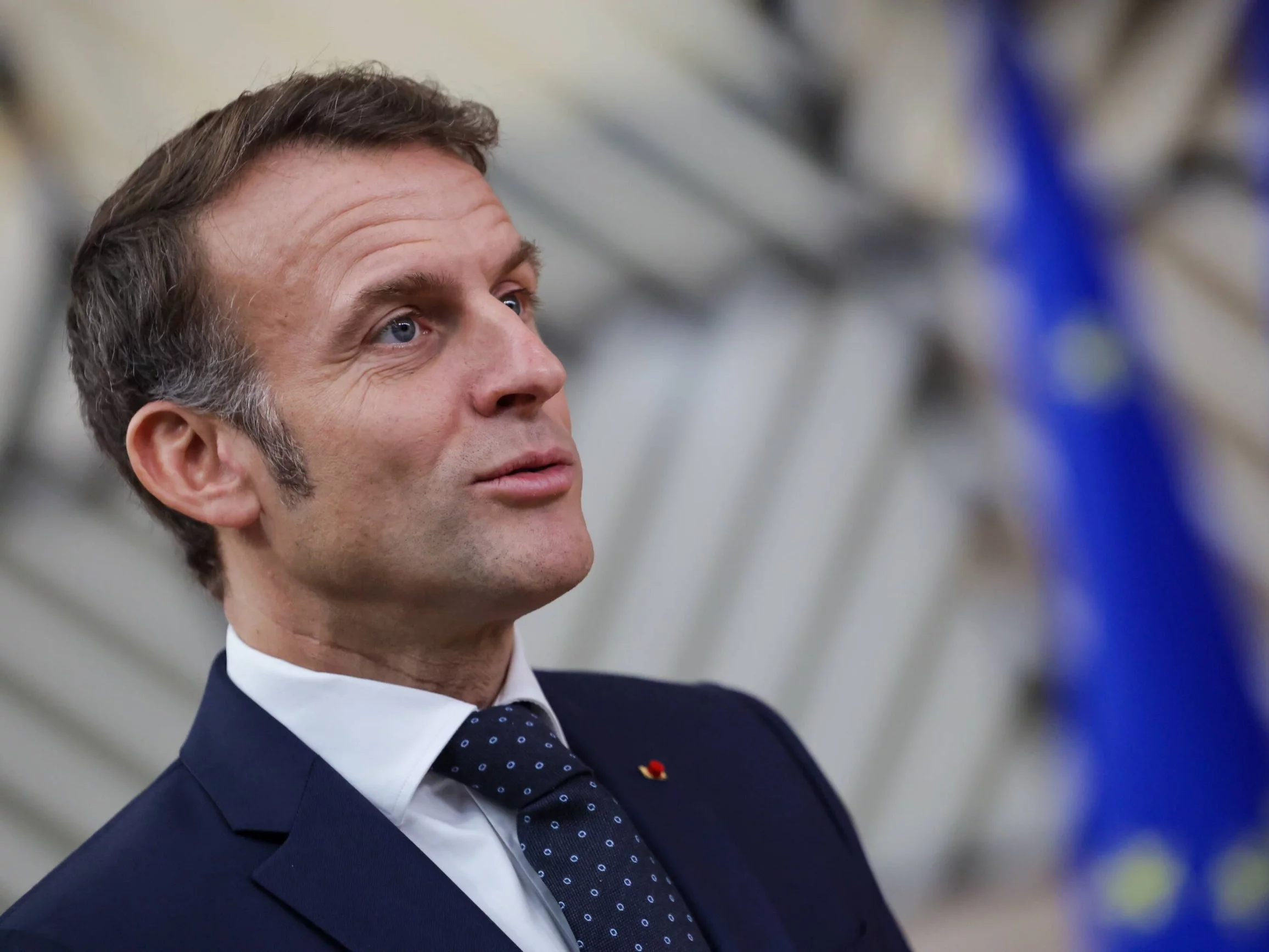 Prezydent Francji Emmanuel Macron