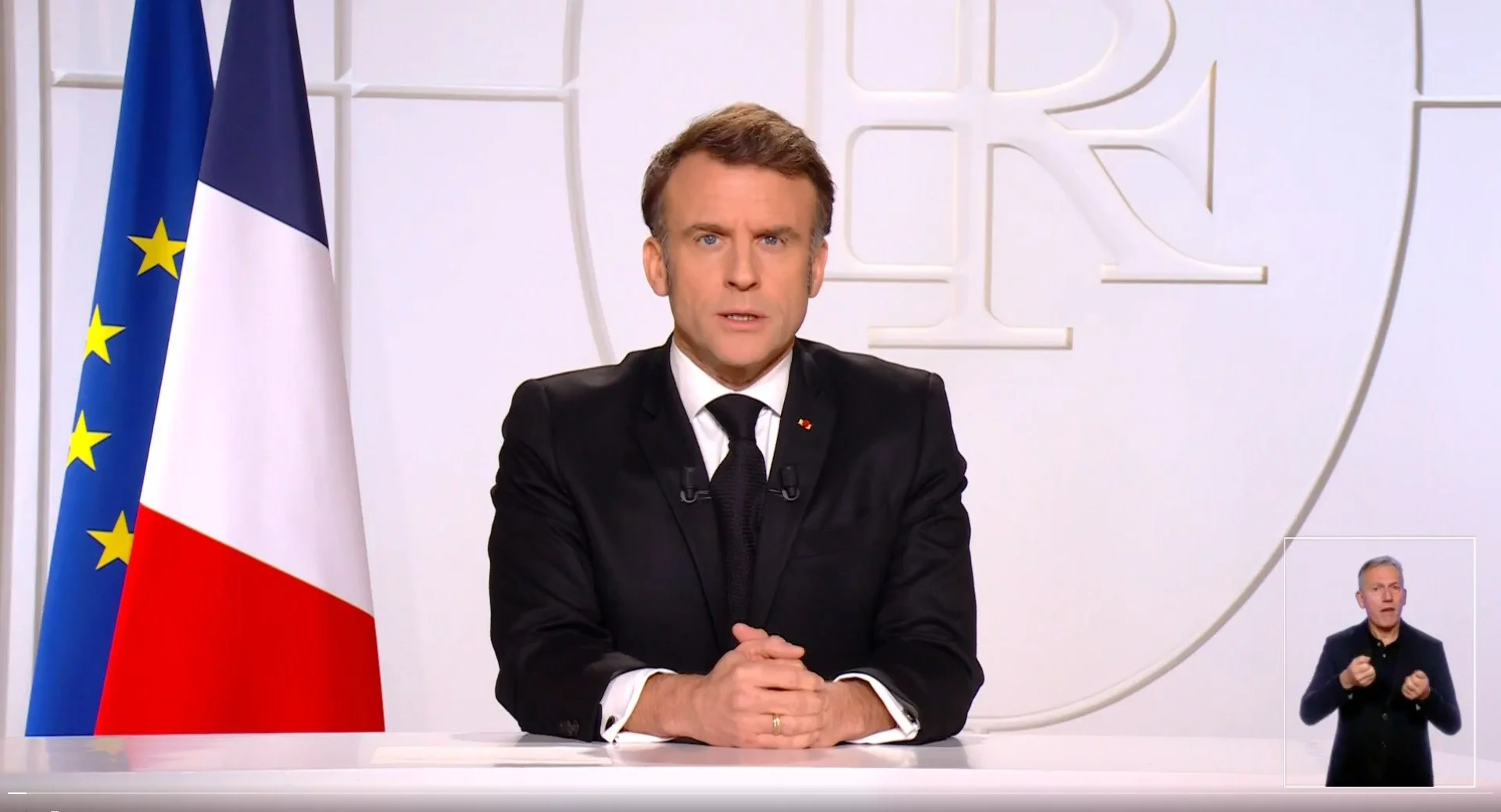 Prezydent Francji Emmanuel Macron