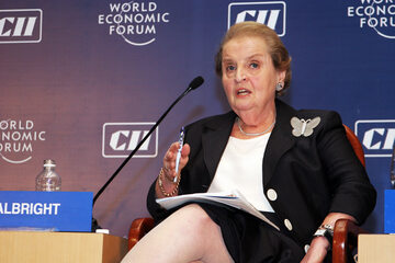 Madeleine Albright, była szefowa amerykańskiej dyplomacji