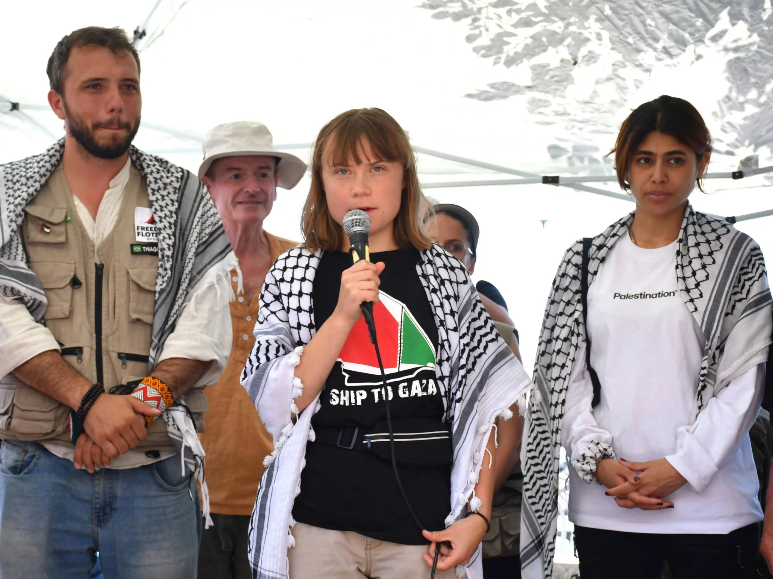 Jacht z Thunberg zatrzymany. Izrael: Przedstawienie skończone