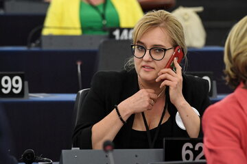Magdalena Adamowicz w Parlamencie Europejskim