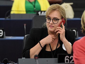 Magdalena Adamowicz w Parlamencie Europejskim