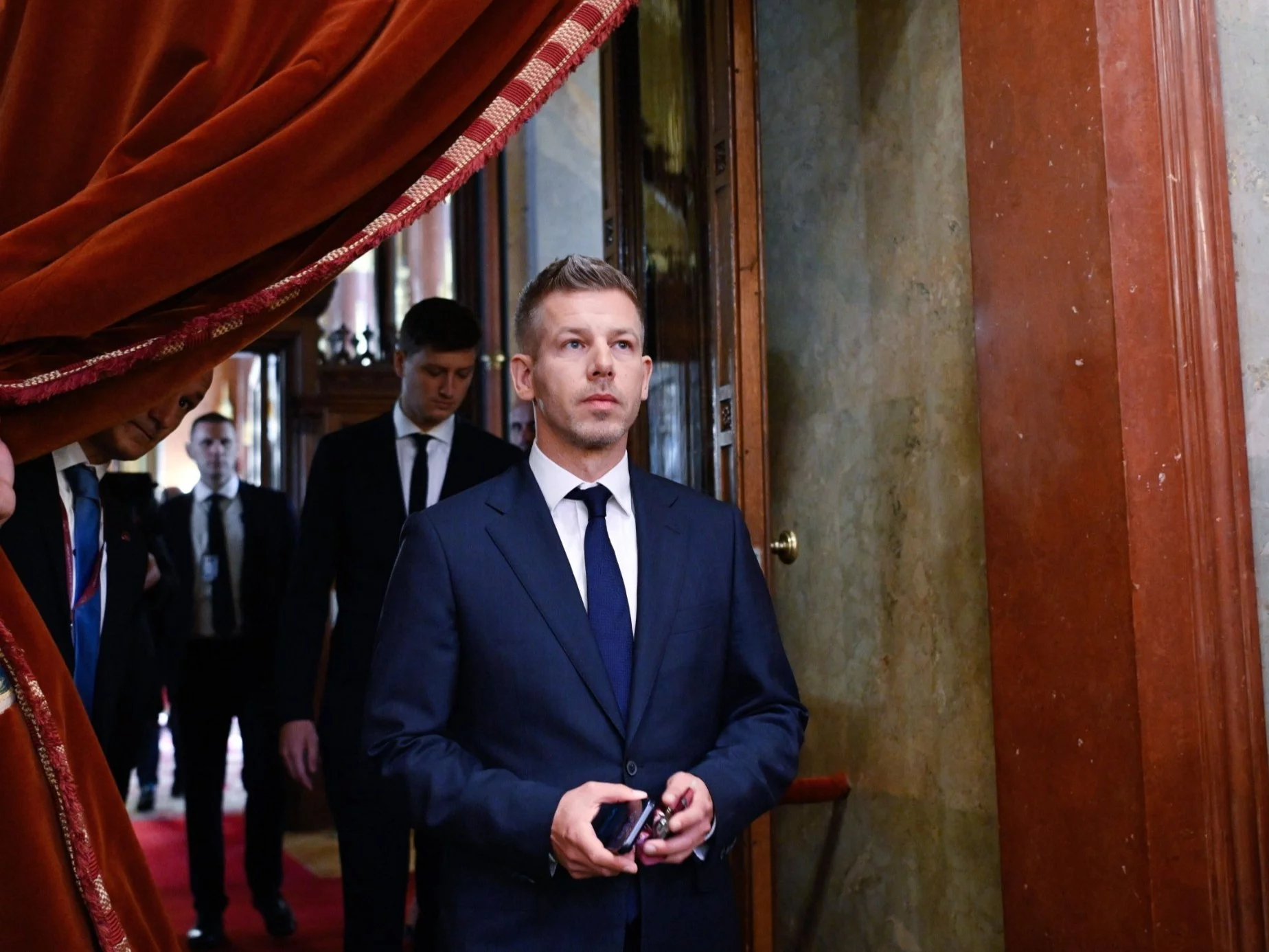 Premier Węgier Peter Magyar