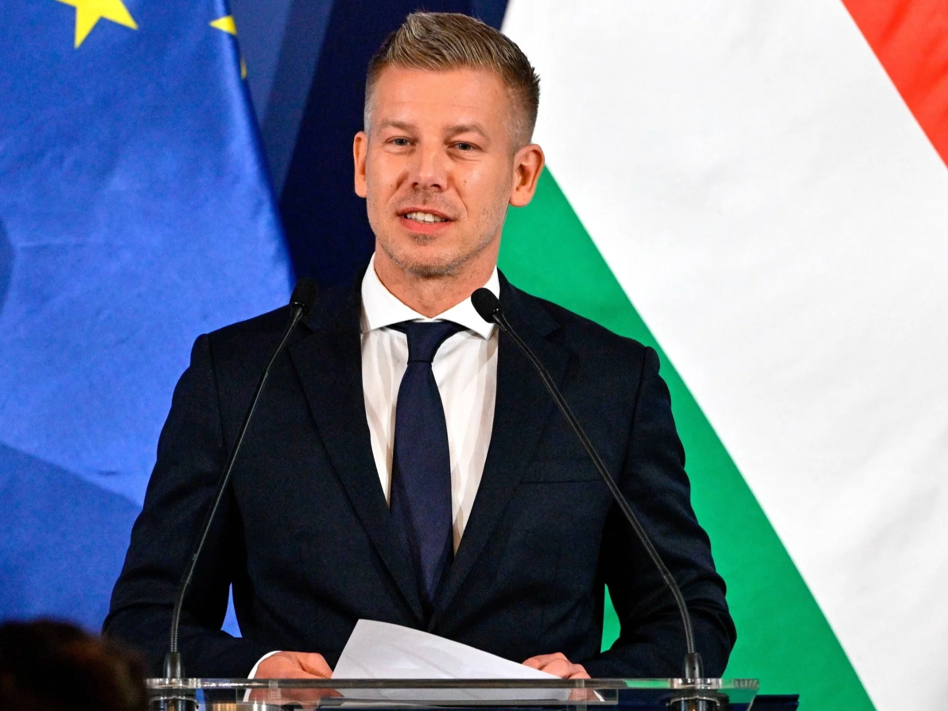 Premier Węgier Peter Magyar