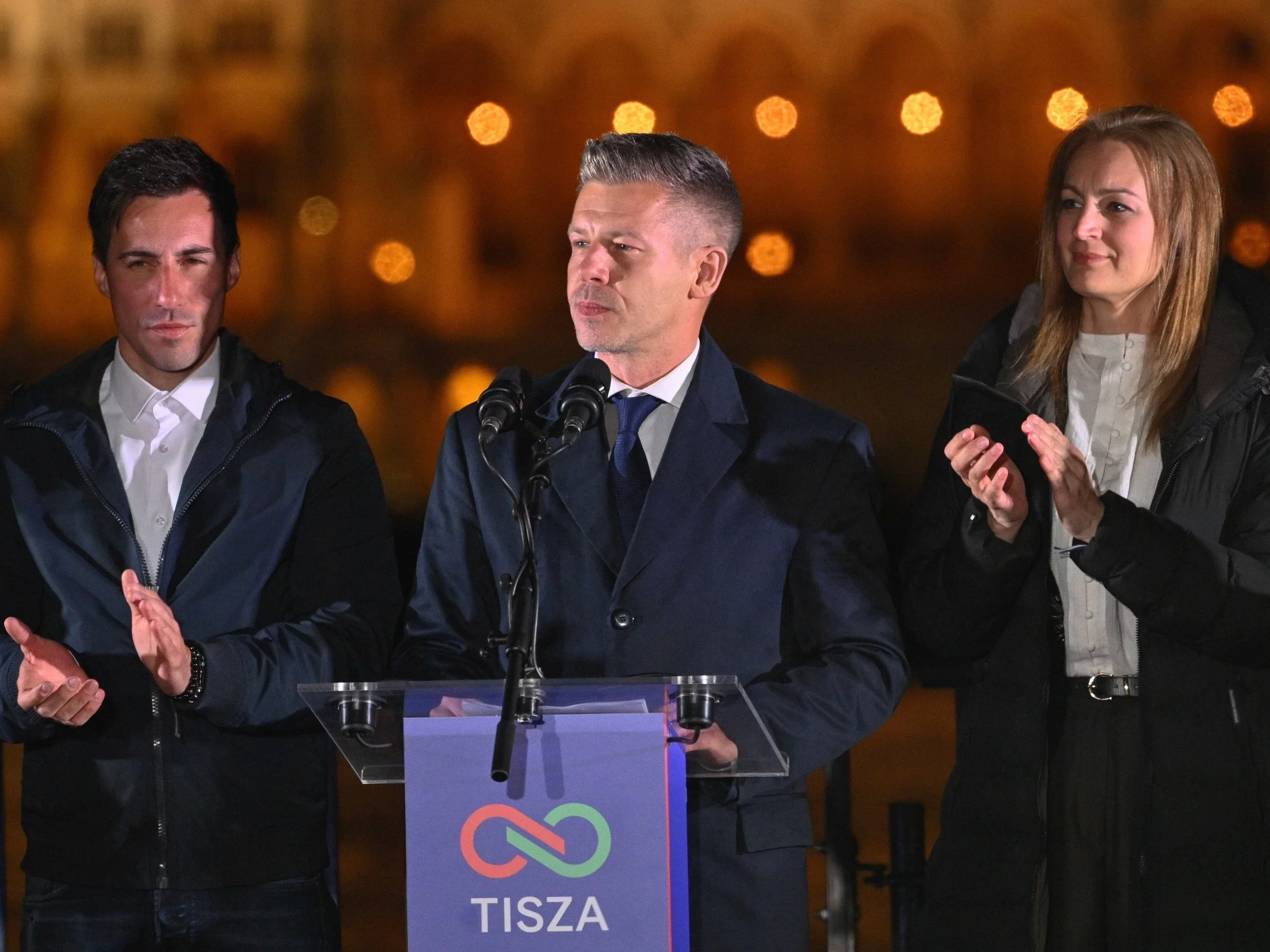 Peter Magyar, lider partii TISZA