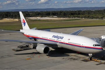 Malezyjski boeing 777, który wykonywał lot MH17