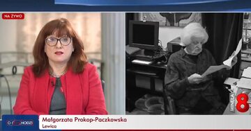 Małgorzata Prokop-Paczkowska w TVP Info
