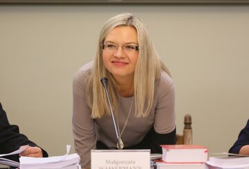 Małgorzata Wassermann, przewodnicząca sejmowej komisji ds. Amber Gold