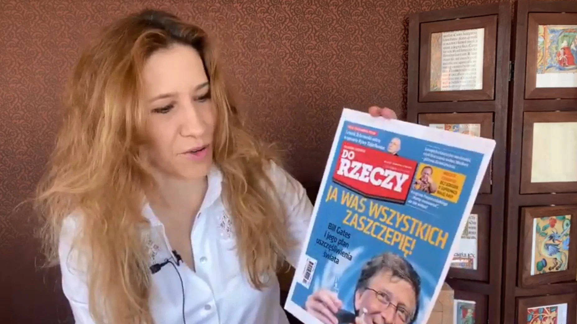 Małgorzata Wołczyk zapowiada nowy numer "Do Rzeczy"