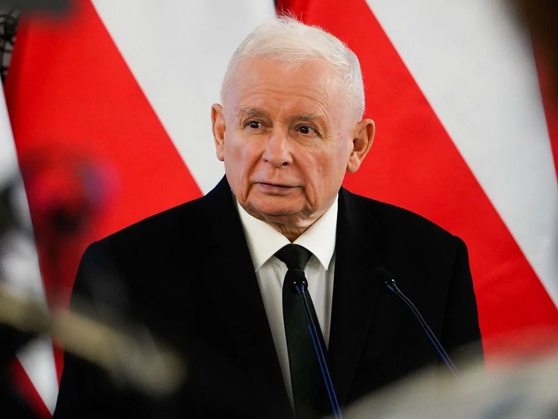 Prezes PiS Jarosław Kaczyński