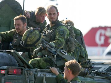 Manewry szwedzkiej armii, zdjęcie ilustracyjne
