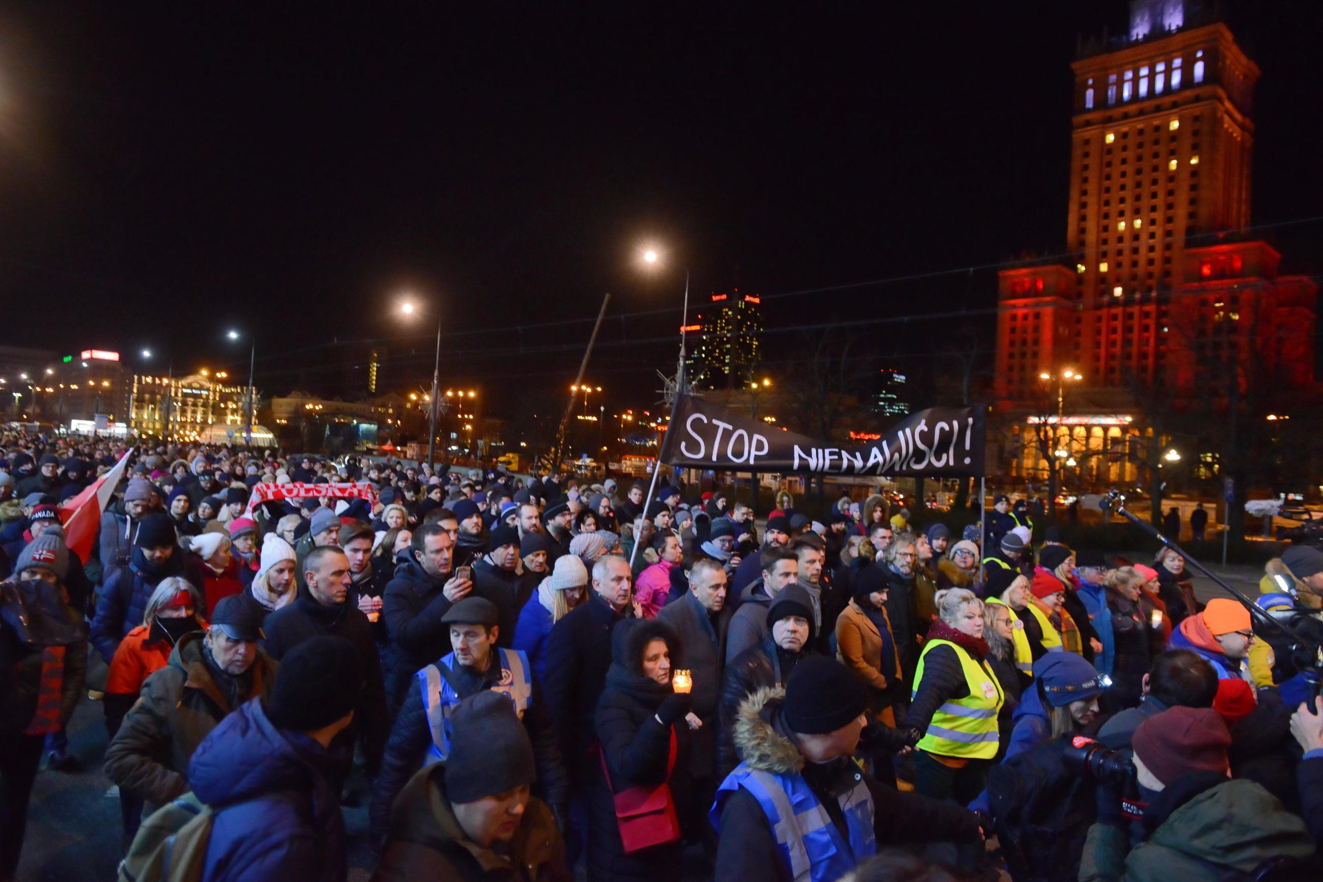 Manifestacja w Warszawie