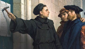 Marcin Luter na obrazie Ferdinanda Pauwelsa z 1872 r.
