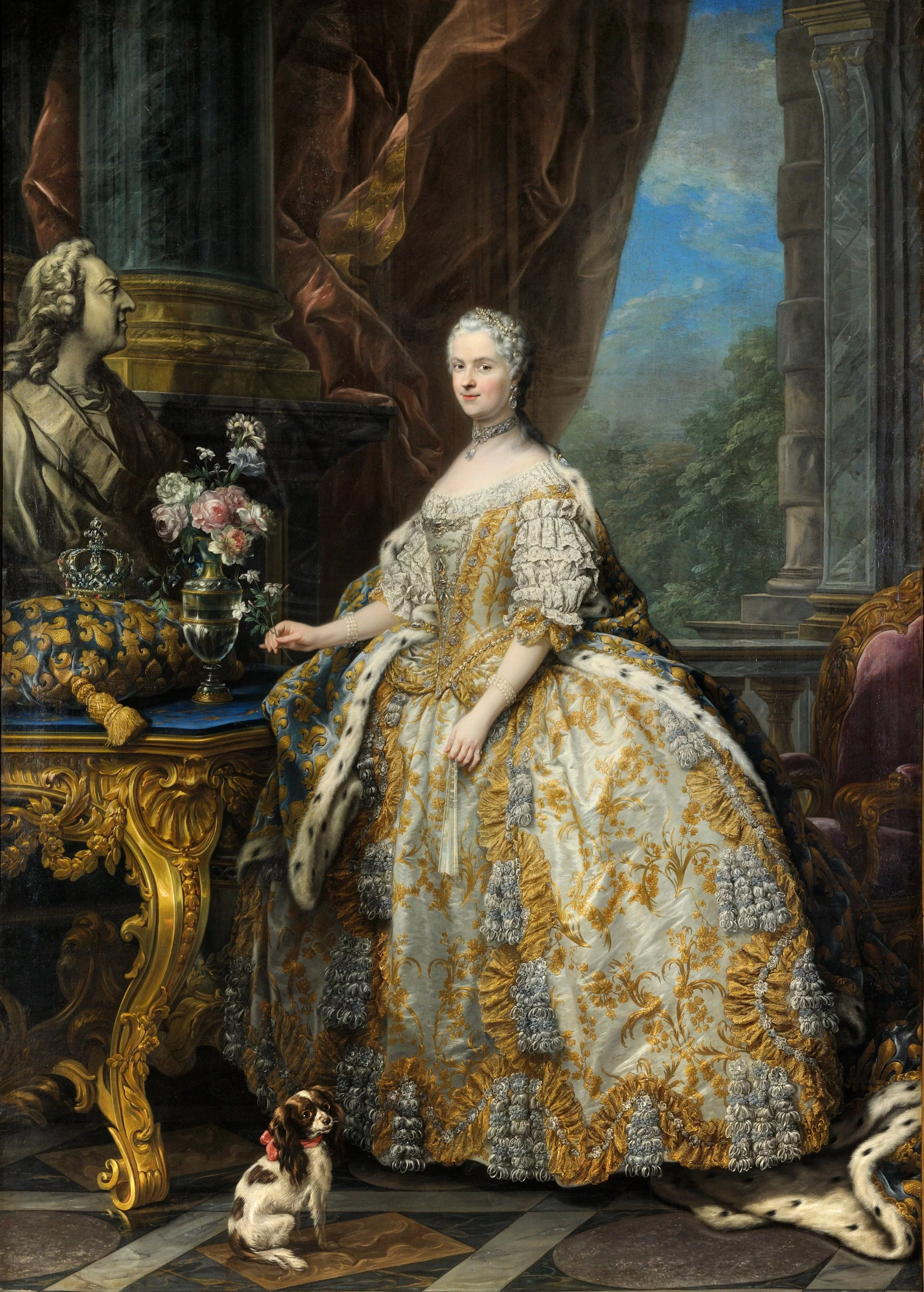 Maria Leszczyńska, królowa Francji, żona Ludwika XV