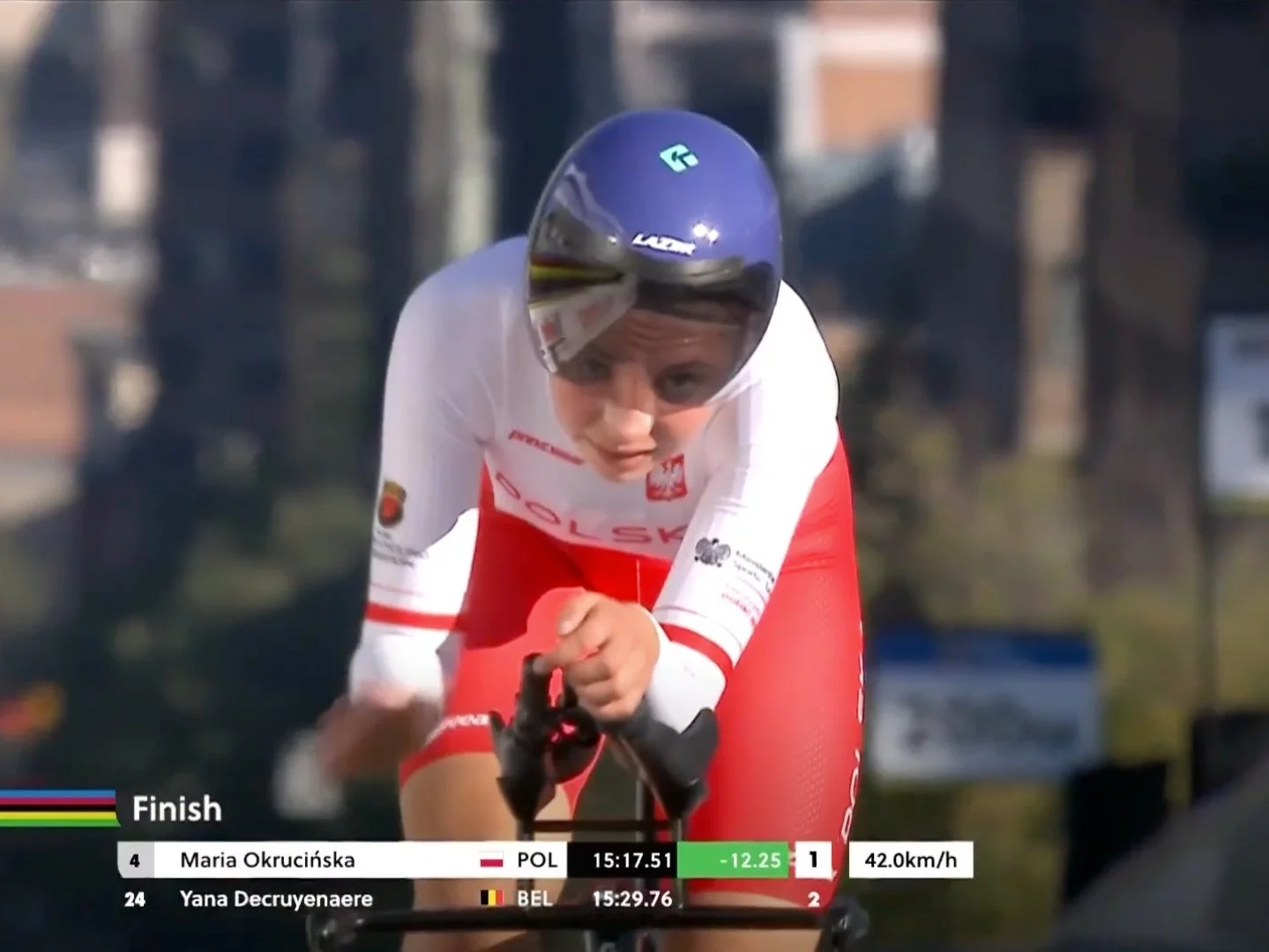 Maria Okrucińska, polska kolarka szosowa