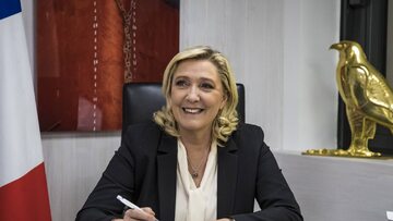 Marine Le Pen, przewodnicząca francuskiego Zjednoczenia Narodowego