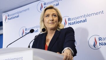 Marine Le Pen, przewodnicząca francuskiego Zjednoczenia Narodowego