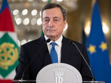 Mario Draghi, premier Włoch