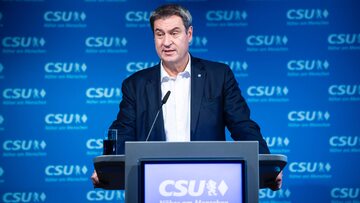 Markus Soeder, lider CSU