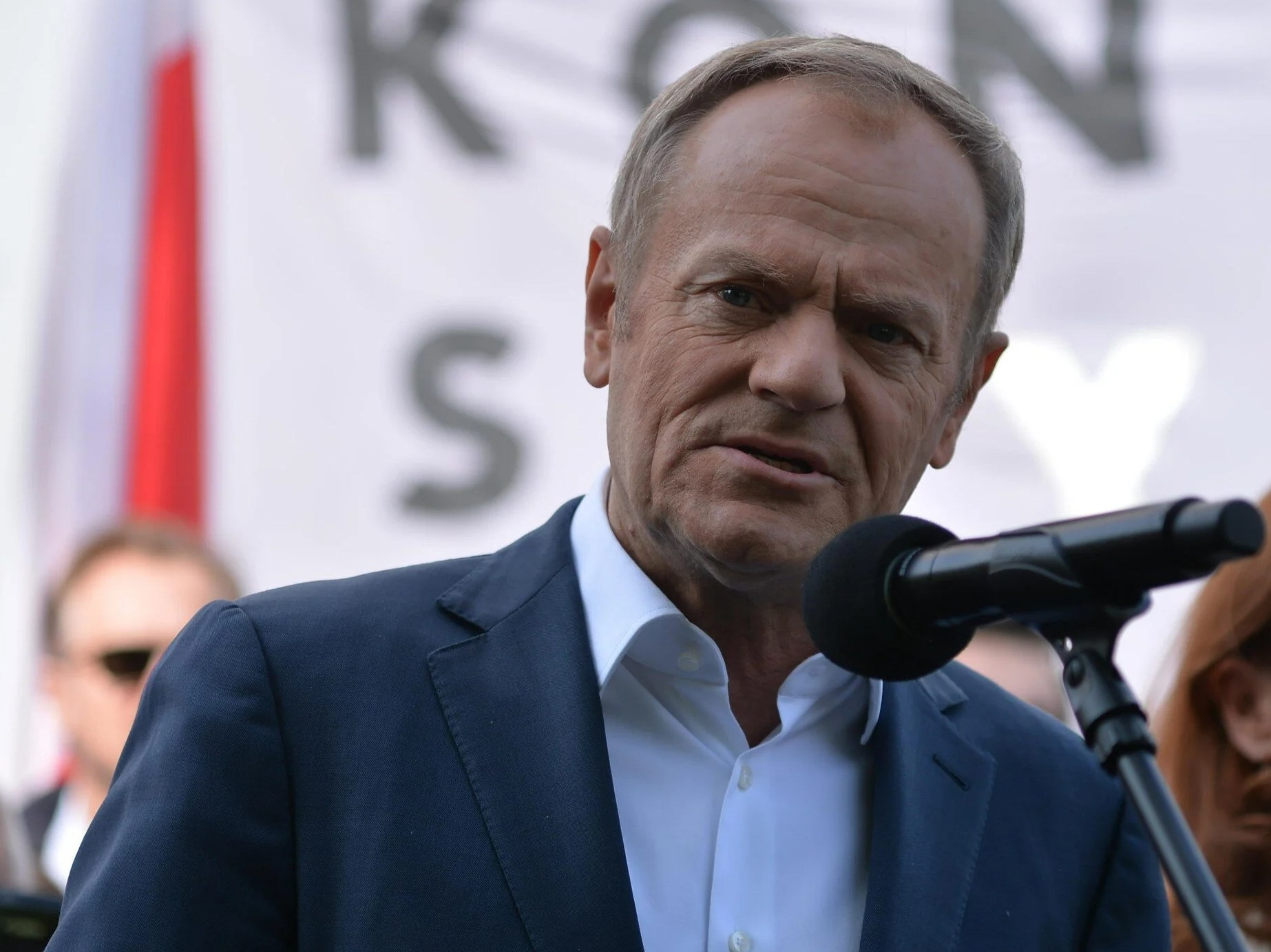 Przewodniczący Platformy Obywatelskiej Donald Tusk