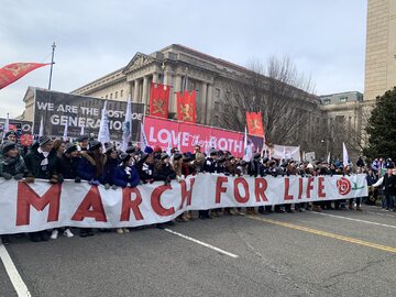 Marsz dla Życia 2022 w Waszyngtonie