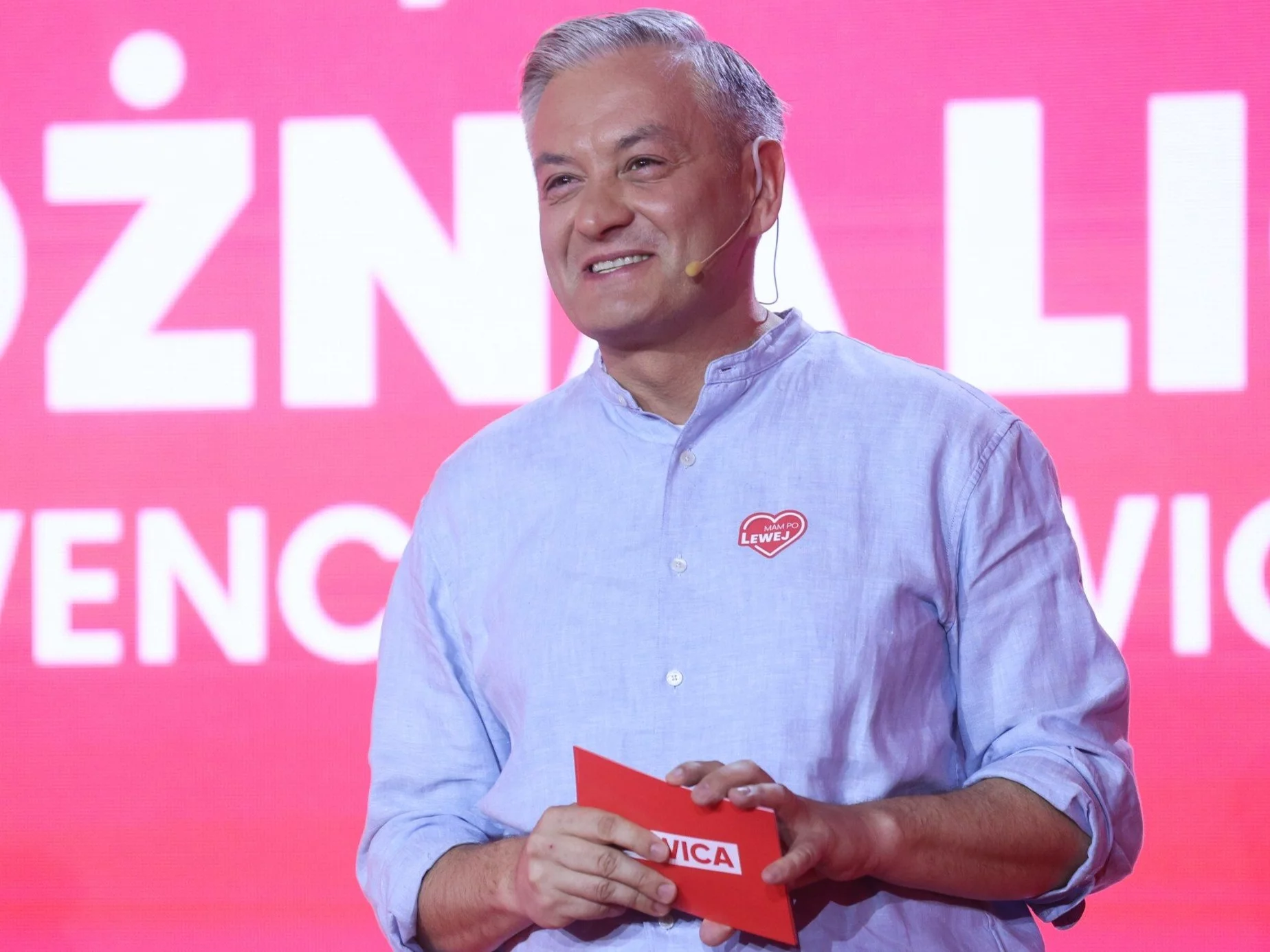 Współprzewodniczący Nowej Lewicy Robert Biedroń