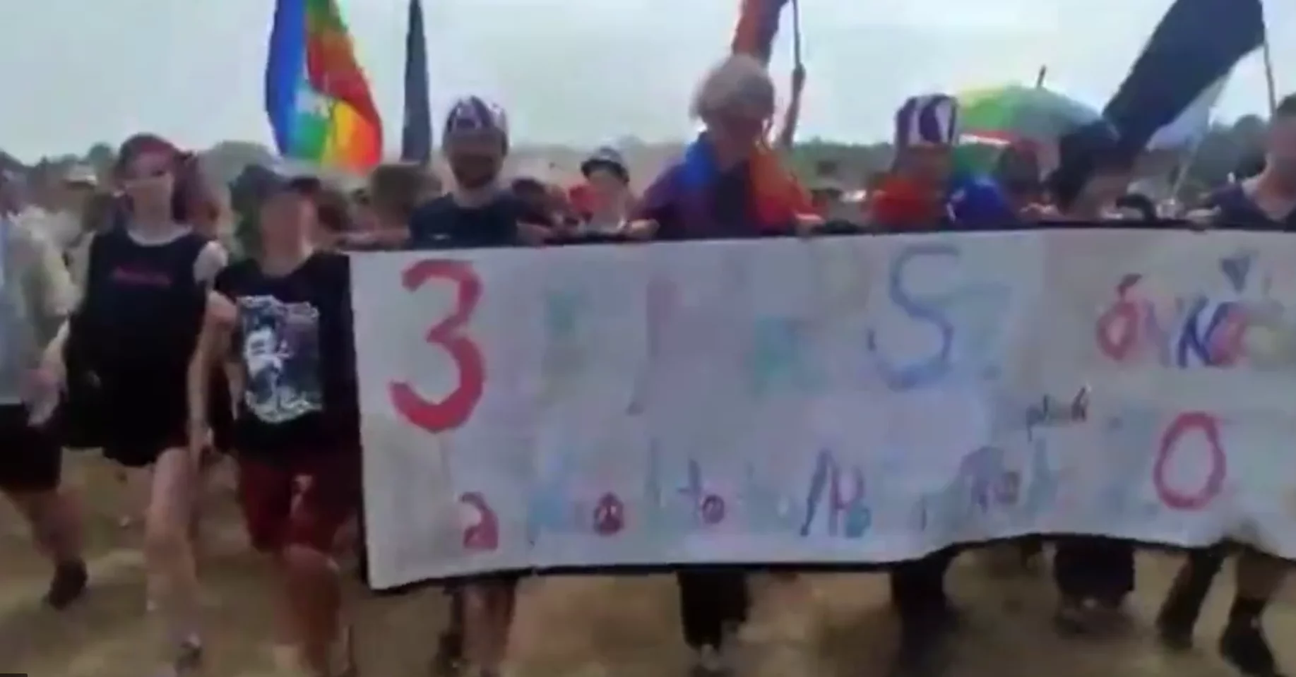 Marsz Równości na festiwalu Pol'and'Rock Festival 2022