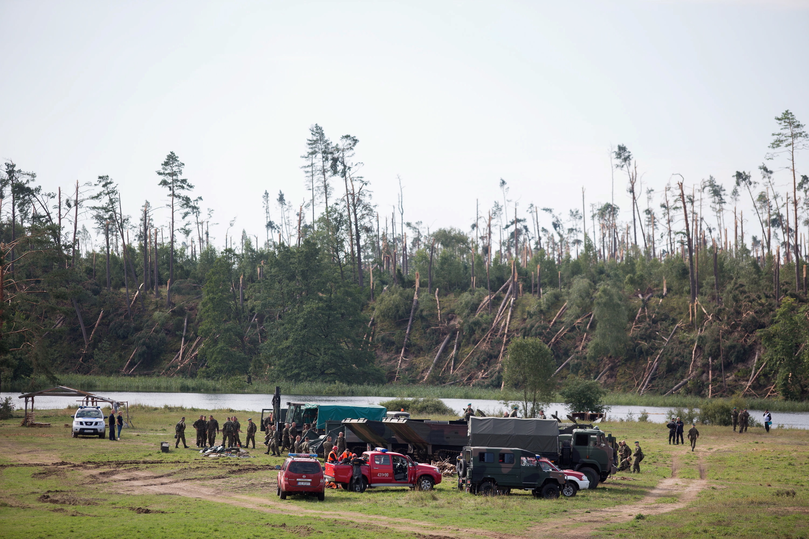 Usuwanie skutków nawałnicy
