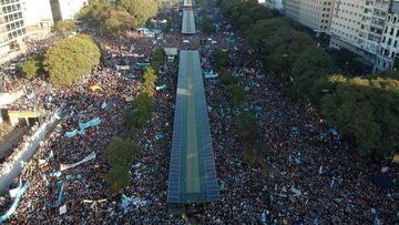 Marsz za życiem w Buenos Aires