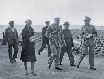 Marszałek Józef Piłsudski i dr Eugenia Lewicka na Maderze